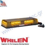  WHELEN Responder LP - Μαγνητική Μίνι Μπάρα Φωτισμού LED - Εξι (6) Φωτιστικά Σώματα CON3, αντάπτορας αναπτήρα, καλώδιο 2,5 μέτρων- Made in USA 