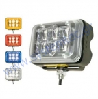  Προειδοποιητικό Φωτιστικό σώμα LED Vision Alert Securi LED 12-24V Πορτοκαλί ή Λευκό ή Κόκκινο ή Μπλέ για Αυτοκίνητο, με βάση στερέωσης 