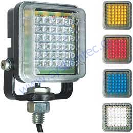  Προειδοποιητικό Φωτιστικό σώμα LED Vision Alert Vigi LED 12-24V Πορτοκαλί ή Λευκό ή Κόκκινο ή Μπλέ για Αυτοκίνητο ή Μοτοσυκλέτα, με βάση στερέωσης 