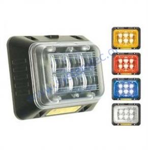  Προειδοποιητικό Φωτιστικό σώμα LED Vision Alert Securi LED 12-24V Πορτοκαλί ή Λευκό ή Κόκκινο ή Μπλέ για Αυτοκίνητο, χωρίς βάση στερέωσης 