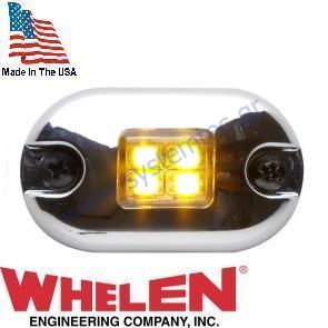  WHELEN ΟSA00MCR - Για Σταθερή Εξωτερική Τοποθέτηση Φωτιστικό σώμα LED Όγκου - Τέσσερα (4) LED με Ενσωματωμένα Κάτοπτρα - Made in USA 