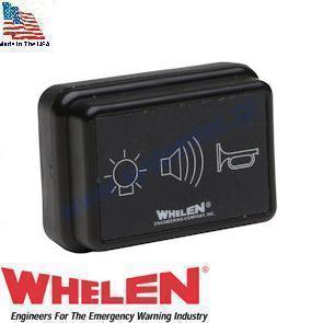 WHELEN WSSMSW3 - Αδιάβροχος Φωτειζόμενος Διακόπτης Αφής Aυτοκινήτου/Μοτοσυκλέτας 3 θέσεων για Σειρήνα, Φώτα LED και Ηλεκτρονική Κόρνα - Made in USA 