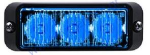  Φωτιστικό σώμα LED τύπου SLED03B-B 12V Μπλέ για Αυτοκίνητο ή Μοτοσυκλέτα 